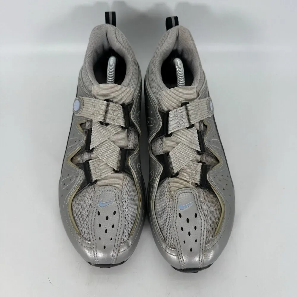 Nike Spin Trainer Plus Indoor Cycling Shoes 278700 Women's 9.5 Chrome Ice Blue